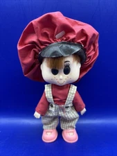 1982 Charlotte Russe Phoenix Toys 5" Tall Mello Roll Doll w/ Hat, Shoes, Outfit
