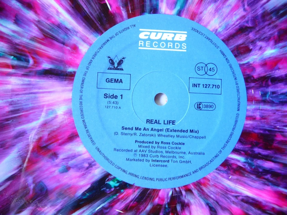 Real Life – Send Me An Angel (Multicolored, Extended Mix, Unplayed) - Bild 4 von 4
