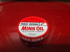 Red Wing Mink Oil Leather Boot Protection Treatment 2 5/8 Oz Made in the USA