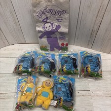 Burger King Teletubbies Clip-On Beanbags Lot Of 7