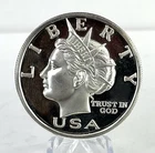 2000 NORFED $10 Liberty Torch 1 oz .999 Silver Round USA