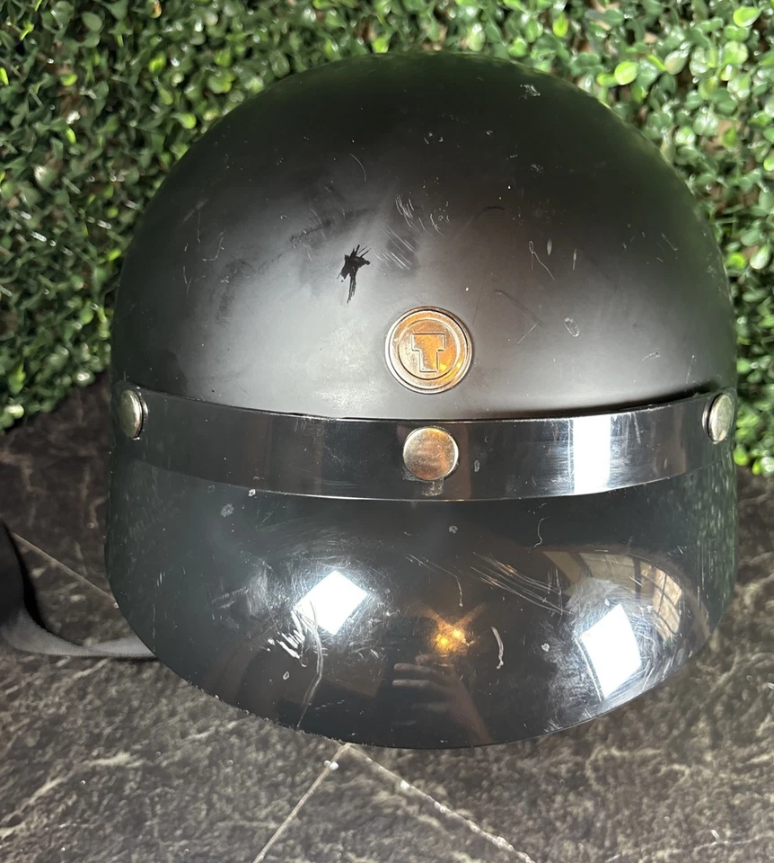 TORC T-50C Motorcycle Helmet Black XL 61-62cm DOT FMVSS No 218 Certified 2016 - Image 2 of 4