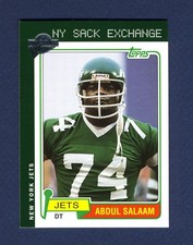 Abdul Salaam: 2005 Topps Football All-Time Fan Favorites #2 