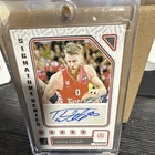 Panini Donruss EuroLeague 2023-24 Thomas Walkup Olympiacos Auto #58