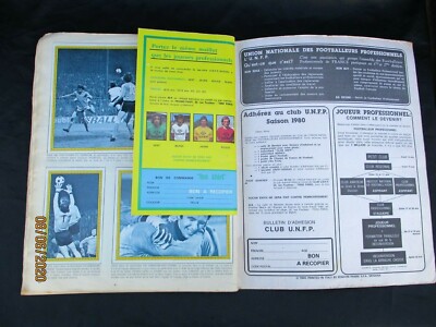 Album Panini Football 80 en images incomplet 1980 Division 1 & 2