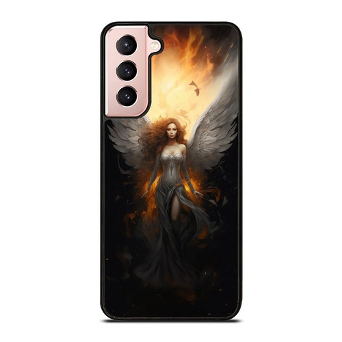 Stained glass battle angel Anti Scratch For Samsung A15 A16 S23 S24 S25 Ultra FE - 第 5/25 張圖片