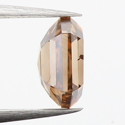 0.67 CT Natural Loose Hexagon Shape Diamond 5.70 MM Brown Color Diamond QL658 - Picture 6 of 8