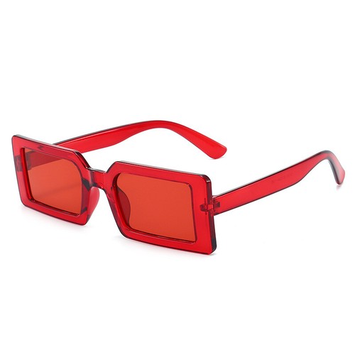 Moda Y2K Retro Vintage Rectangular Cuadrado Gafas de Sol Tonos Damas Mujeres UV400. - Imagen 89 de 115