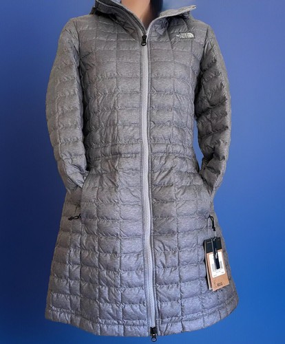 Neu mit Etikett brandneu THE NORTH FACE ThermoBall Eco isolierter Damenparka mit Kapuze – grau - Bild 6 von 20