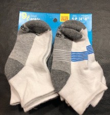 Hanes Premium 9 Pairs Ankle Socks Comfortblend Size Small 4 1/2-8 1/2 Shoe Size