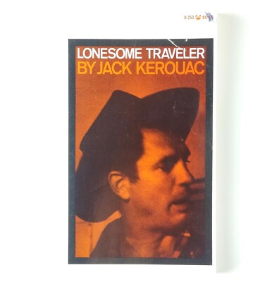 Jack Kerouac Lonesome Traveler Black Cat 1970 Edition Vintage Paperback Book