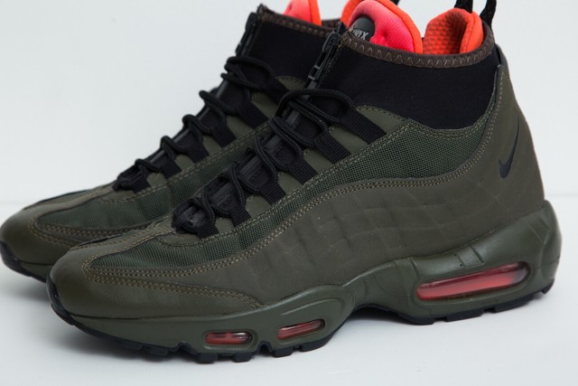 Nike Men's Air Max 95 Sneakerboots 806809-300 Khaki Trainers Shoes Size 38 5 for sale online | eBay