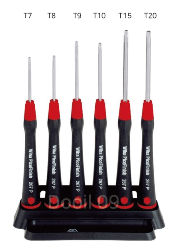 Wiha Pico Finish Precision Torx Destornillador Set 267PK6 (6PCS) TORX - Imagen 2 de 3