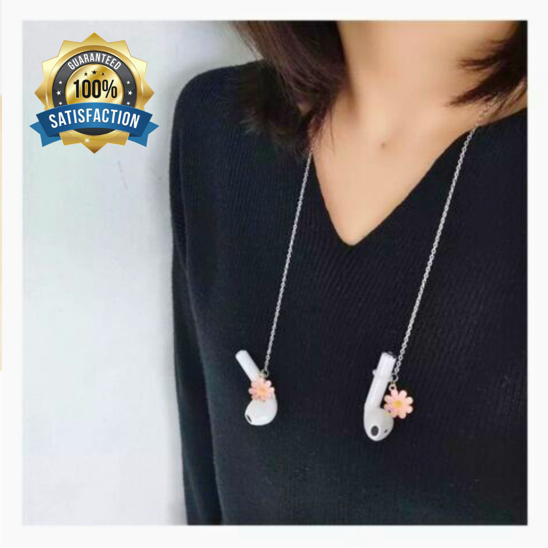 Anti Lost Necklace Airpods Holder Apple Airpod Pro Earring Women