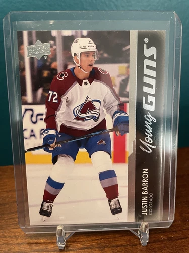 Justin Barron RC 2021-22 UD Extended Series Young Guns Colorado RC