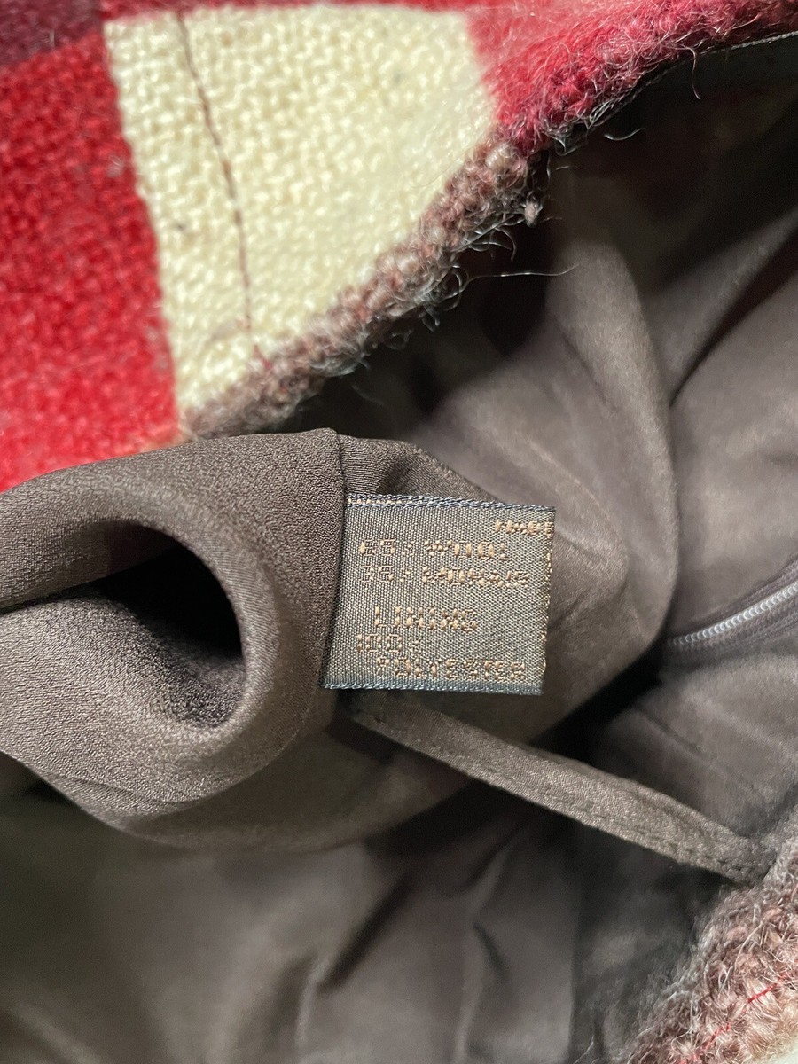 Prada Vintage 90s Fall 1996 Wool Mohair Multicolor Plaid Prada Vintage 90s Fall 1996 Wool Mohair Multicolor Plaid