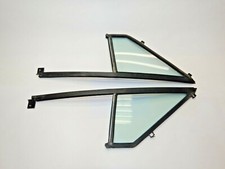 Jeep Cherokee Xj 84-96 Front Door Vent Window Glass Non Moving Fixed Pair Lh Rh