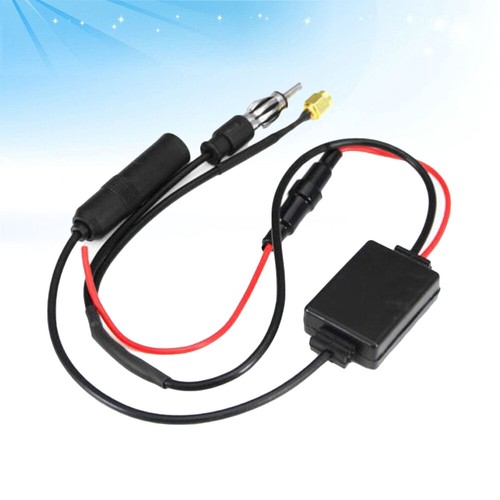 FM Car Antenna Amplifier Signal Amplifier Antenna Receive Gain Device(Black) - Photo 12/12