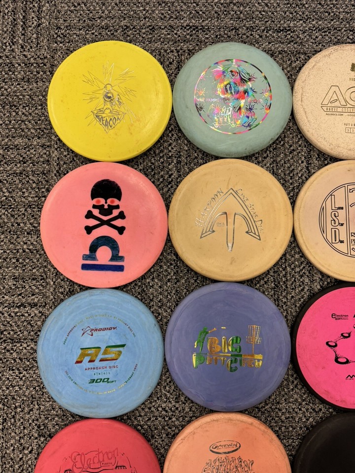 Used Misc. Brands Baseline Disc Golf Discs Lot of 20 1 eBay
