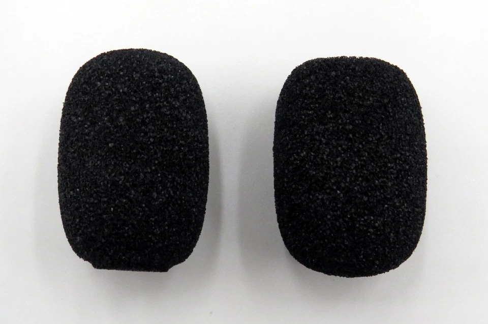 2x Mikrofon Filter Popschutz  Wind-Schutz 20x35mm Durchmesser vom Loch 8mm - Bild 2 von 4