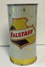 11 OZ FALSTAFF BEER FLAT TOP CAN Found Unfilled from Omaha NEBRASKA Brewery  NE