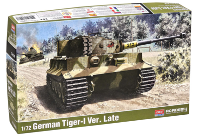 1/72 German Tiger-Ⅰ Ver. Late Model Kit Plastic Hobby Model Kit