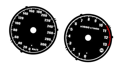 MECCANOCAR Lot 200 Disques Tachygraphe Original 140 Km/h – Approuvés CEE, Pour Camions & Véhicules Basse Vitesse – Haute Précision