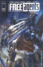 Free Agents 1E VF/NM 9.0 2024 Stock Image