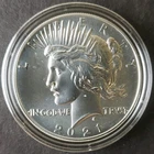 2021 Uncirculated $1 Peace Silver Dollar