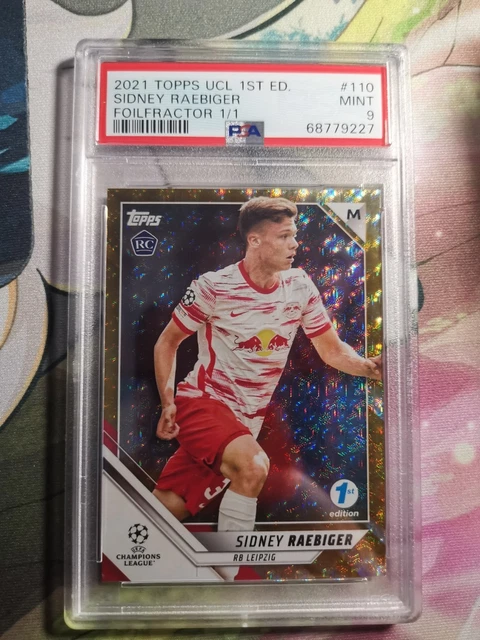 2021 Topps UCC 1st ED Sidney Raebiger Superfractor 1/1 PSA 9