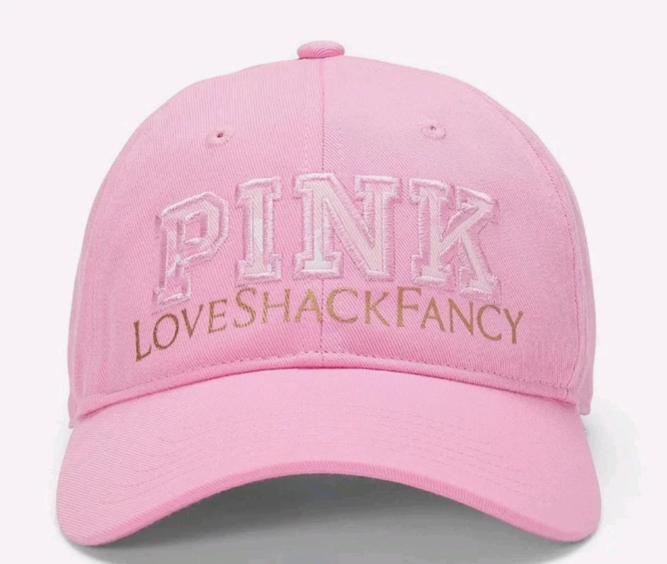 BOLSO DE MANO ROSA X LOVESHACKFANCY Icono Guinga + Piruleta Sombrero de Béisbol Paquete Foto 3 de 4