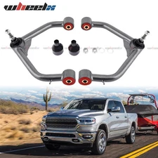 2Pc Front Upper Control Arms for 2-4" Lift Ball Joint For 2009-24 Dodge Ram 1500