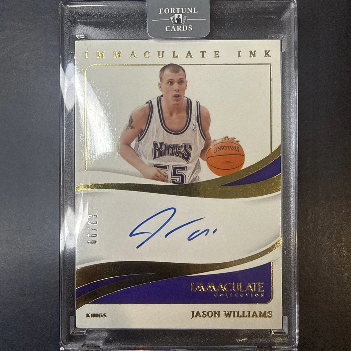 Jason Williams Basketball Autographed Sports Trading Cards for