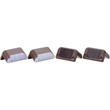 MAXSA® INNOVATIONS Solar-Powered Deck Lights, 4 pk