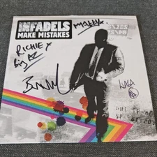 Infadels - Make Mistakes -  signed single 