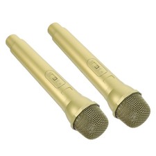 2 Pcs Microphone Fake Karaoke Performance Model Music Party Favor