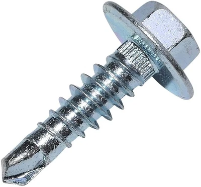 NO BRAND vis autoforeuse, en acier inoxydable, 6.3 mm X 32 mm, Vis Auto Perforante avec j