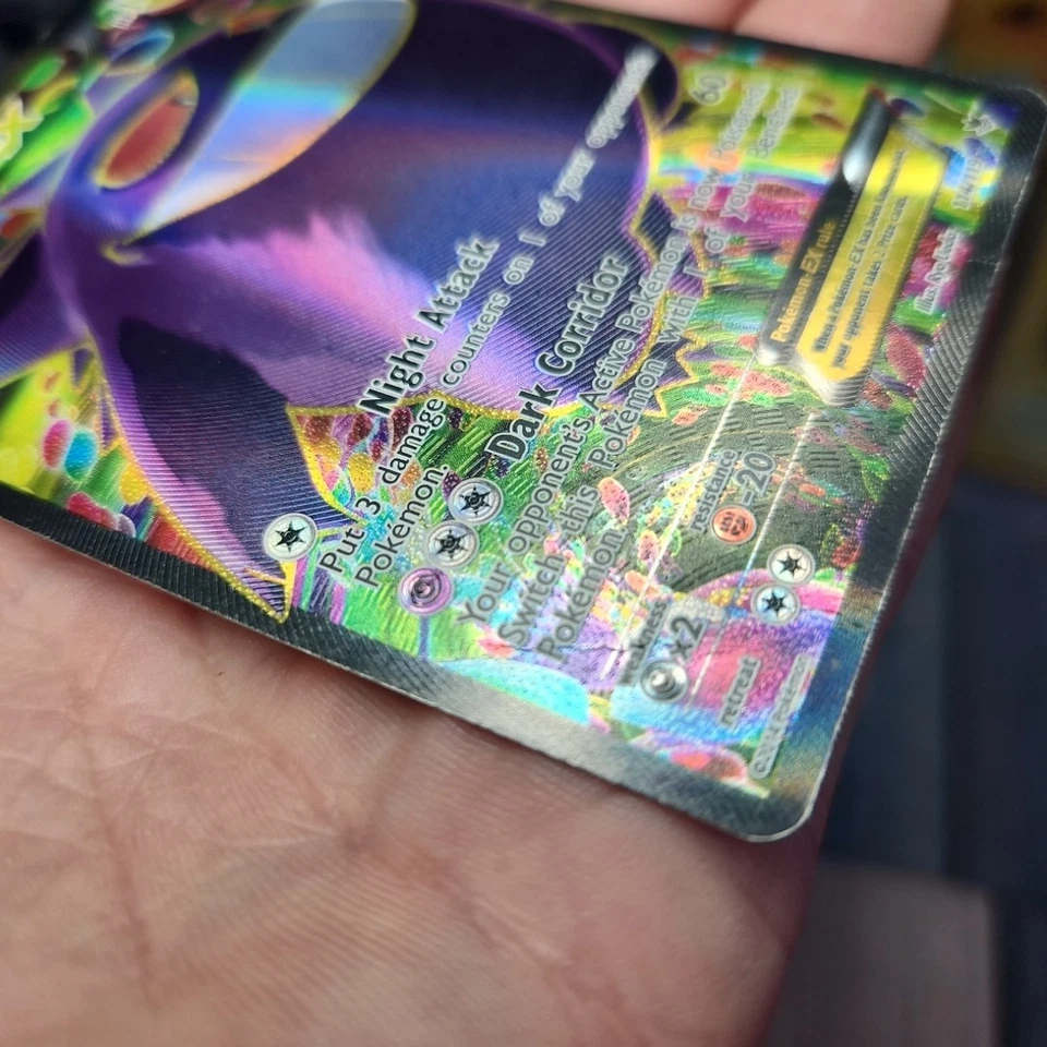 Gengar EX (114 Full Art) 114/119 XY Phantom Forces Holo (PLAYED) Balloon Gengar - Image 4 of 4