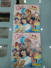 LOTTO 2 ALBUM PANINI LOVE ME LICIA ANNO 1986 (1 RECUPERO -16 FIGURINE 1 VUOTO +6