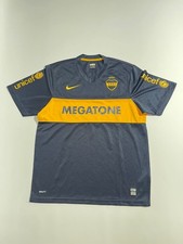 camiseta f&uacute;tbol BOCA JUNIORS (argentina) home NIKE megatone 2008 t.m (10/10)