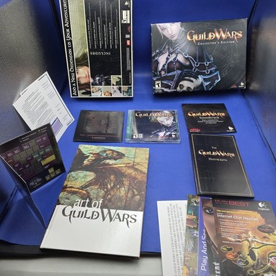 Guild Wars - Collector's Edition (Used Key) Online MMO + Inserts NO Headphones