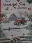 Son  Christmas Card  Free Postage