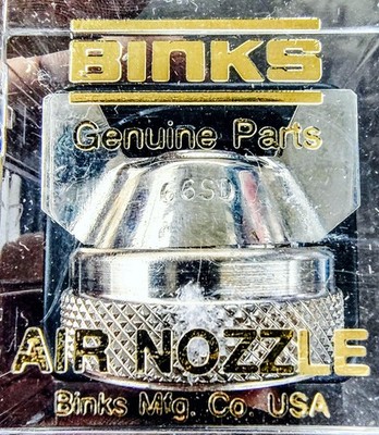 Binks OEM 46-6020 G650 Air Nozzle 66SD Industrial Spray Gun Tip