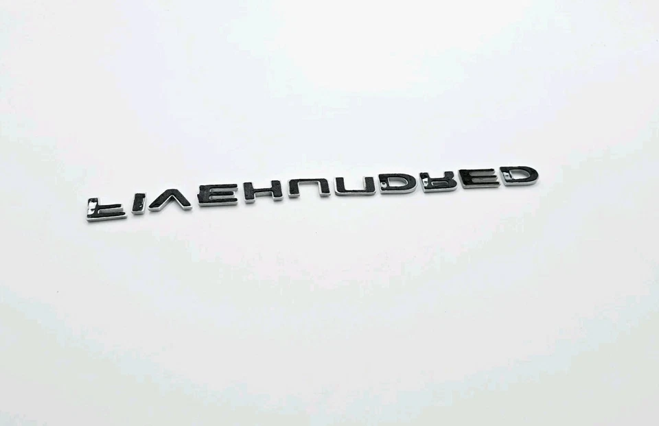 Ford Fivecient 500 2005-2007 tapa puerta trasera emblema logotipo insignia símbolo OEM  Foto 3 de 3