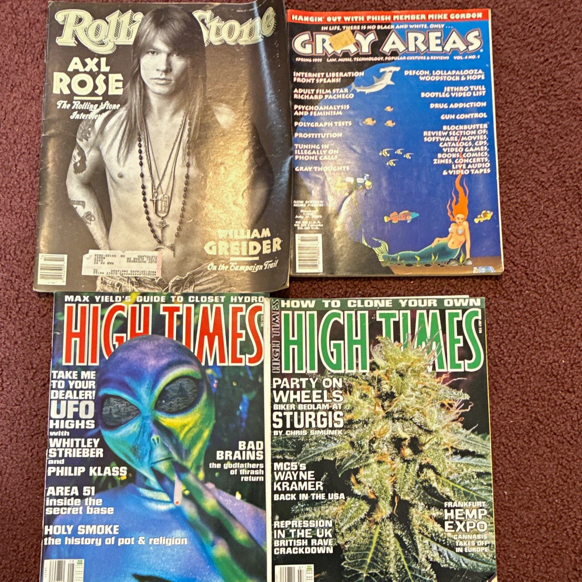 High Times 1980-1999 Magazines in English for sale | eBay