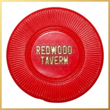 Redwood Tavern Ruth & Jack 30¢ Casino Chip 39mm