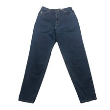 Vintage 1996 LEVI's 951 Barrel Dark Blue Jeans 12 M Orange Tab Tapered Leg USA