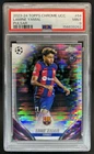 2023-24 Topps Chrome UEFA Lamine Yamal RC Pulsar Refractor #64 Barcelona PSA 9