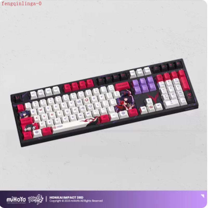 Honkai Impact 3 Official Raiden Mei Mechanical Keyboard Wired/Bluetooth/Wireless - Image 2 of 4