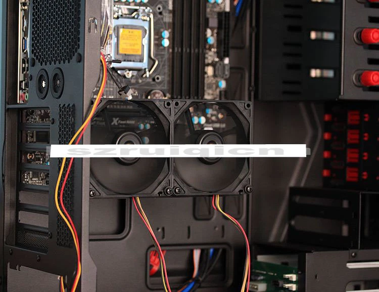 PCI Video Card Heatsinks Cooling Fans Mount Rack for 14cm/12cm/9cm fan Bracket  - Image 4 of 4